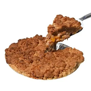 9" Peach Crumb Pie
